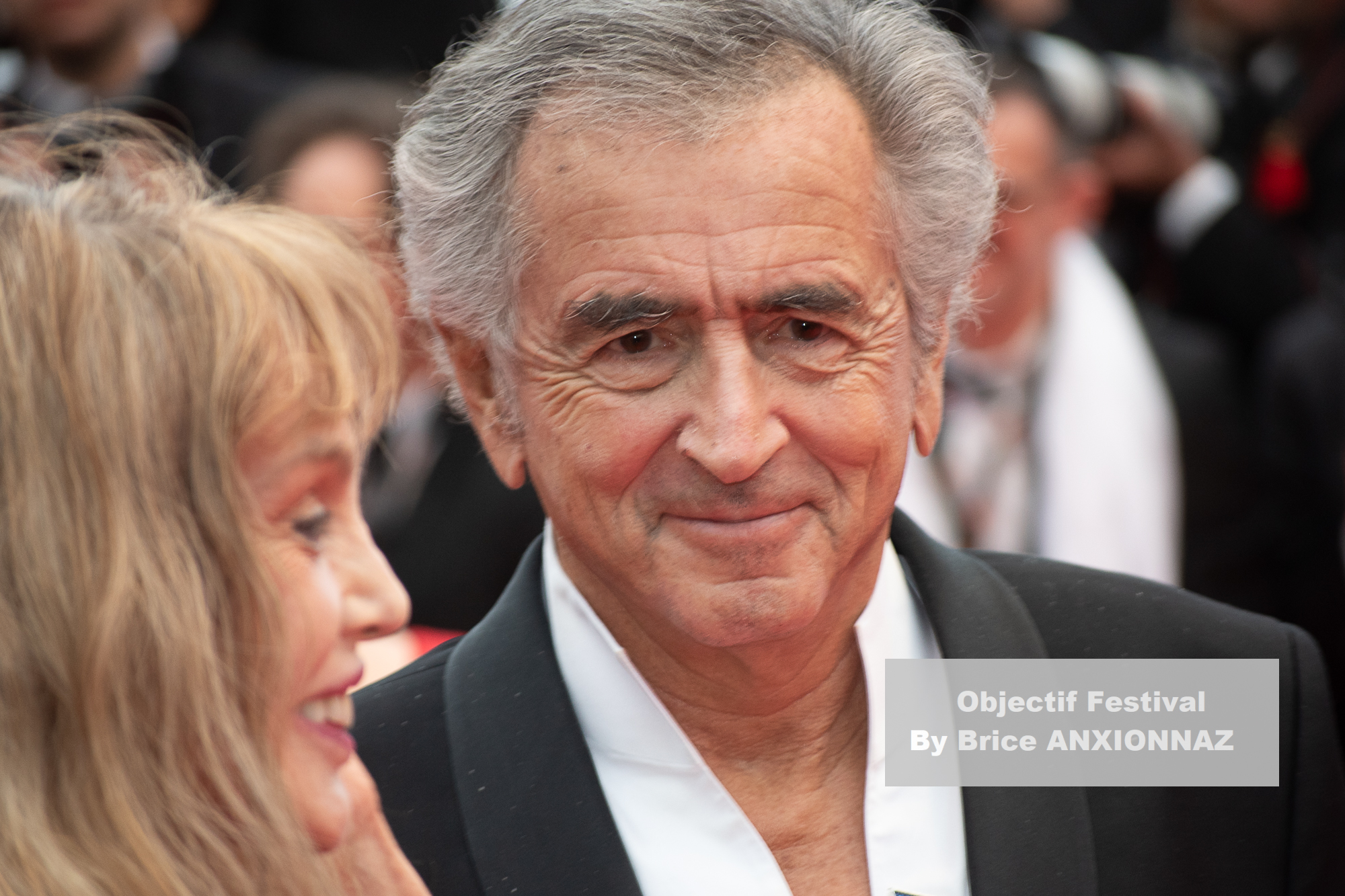 BHL Et Arielle Dombasle / 78th Cannes International Film Festival / Objectif Festival by Brice ANXIONNAZ